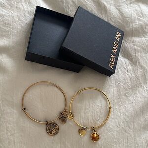 Alex and Ani bracelets (2)